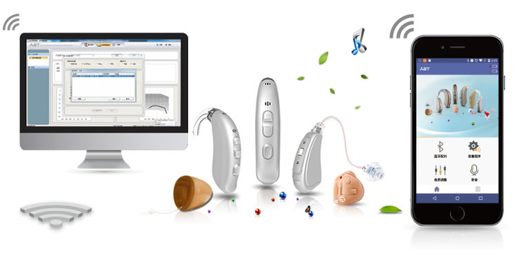 IA Wireless Programmable Hearing Aid Manufacturers